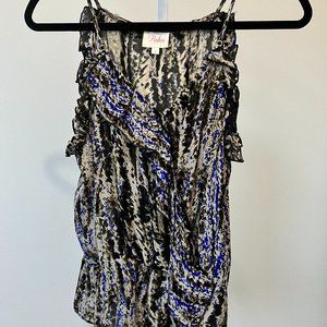 Parker camisole tank with marbled pattern | size S